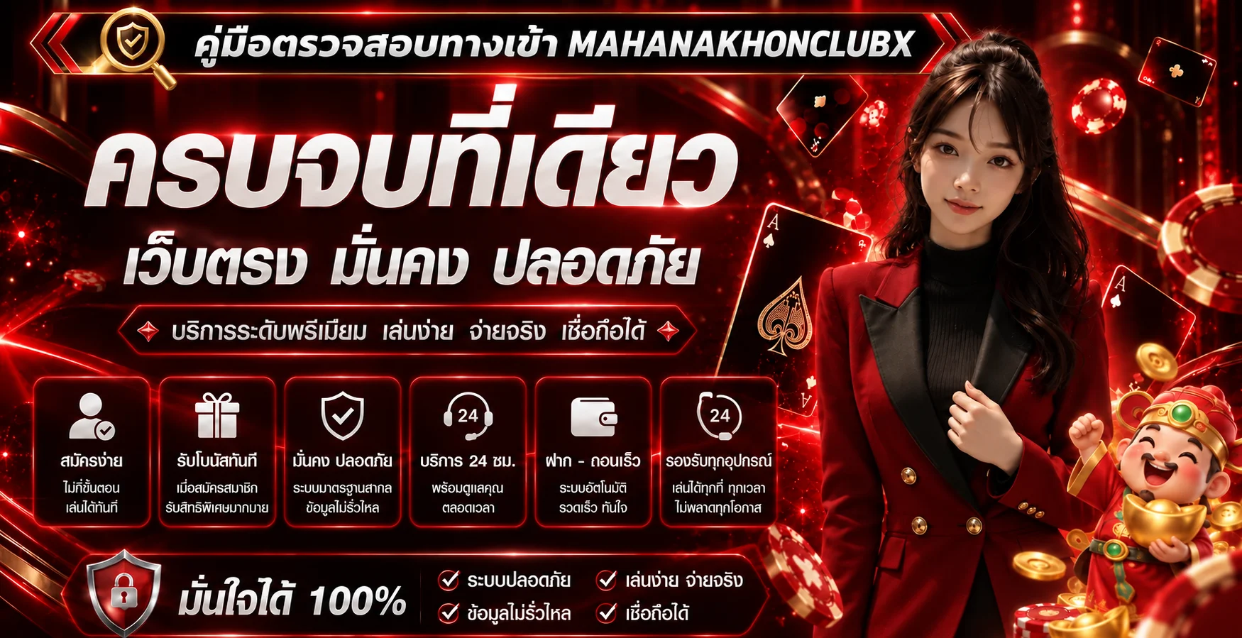 MAHANAKHONCLUBX วิธีตรวจทางเข้าปลอดภัย 2026